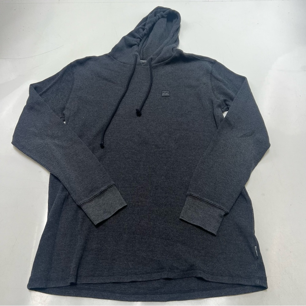 billabong women’s gray pullover  hoodie M L115-14 - Picture 2 of 6